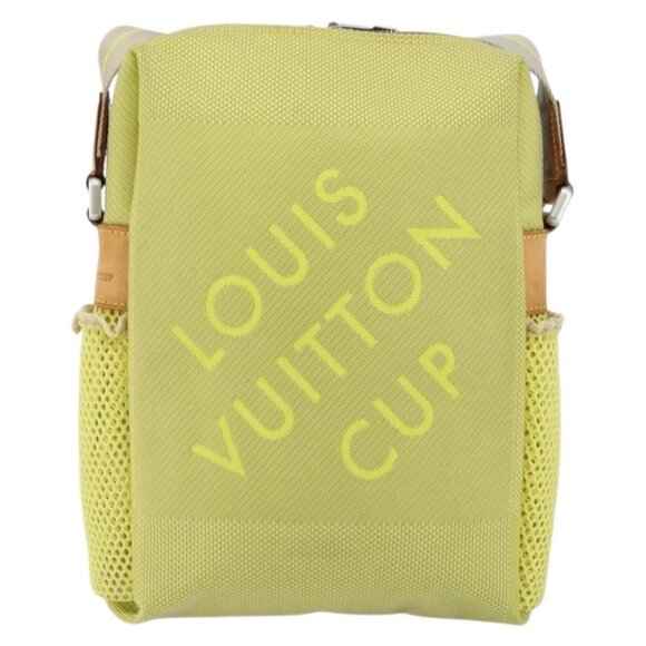 LOUIS VUITTON Damier Geant LV Cup Weatherly Bag Yellow - Picture 9 of 15